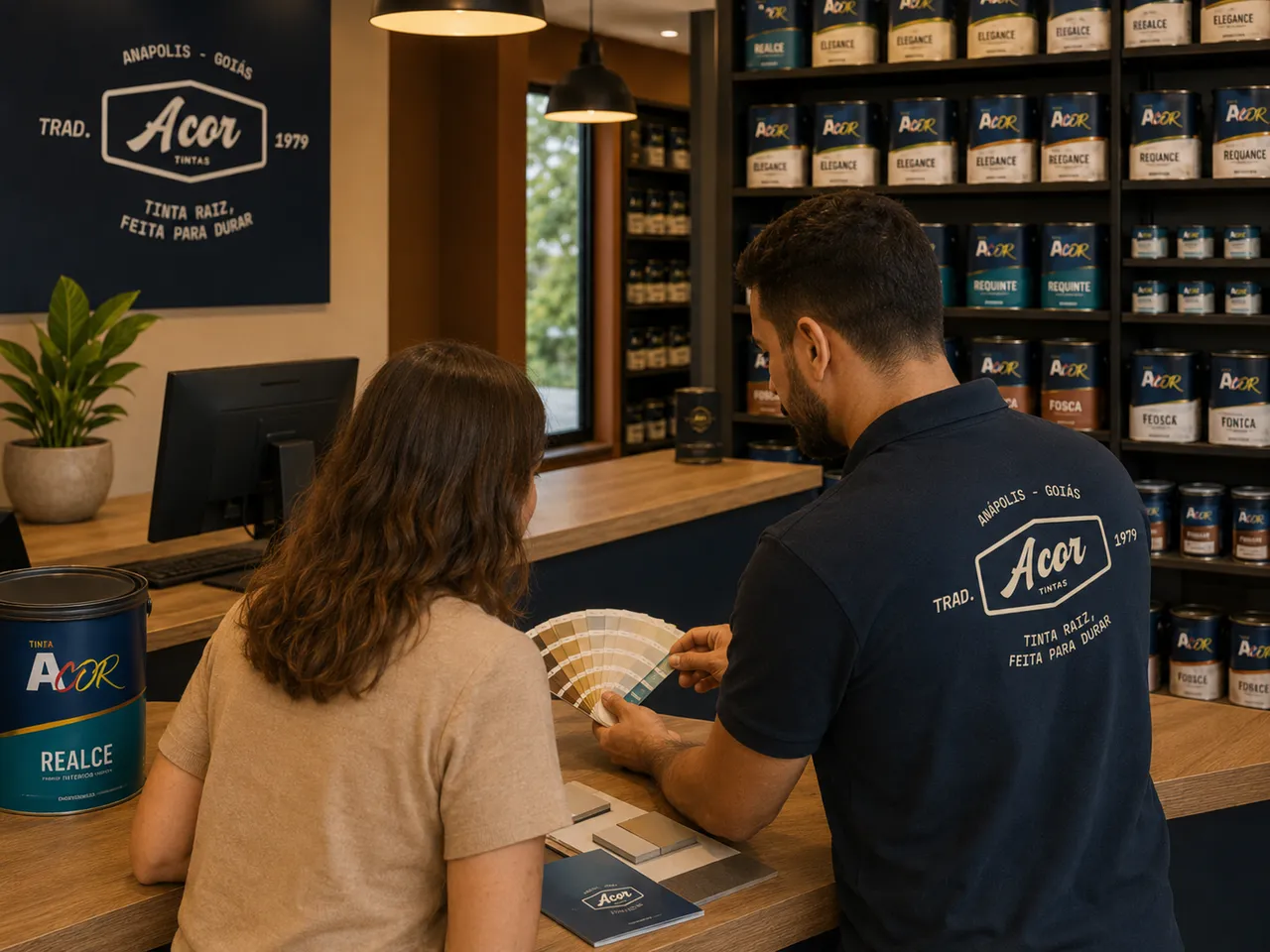 Onde comprar tinta em Anápolis direto da fábrica — acabamento
